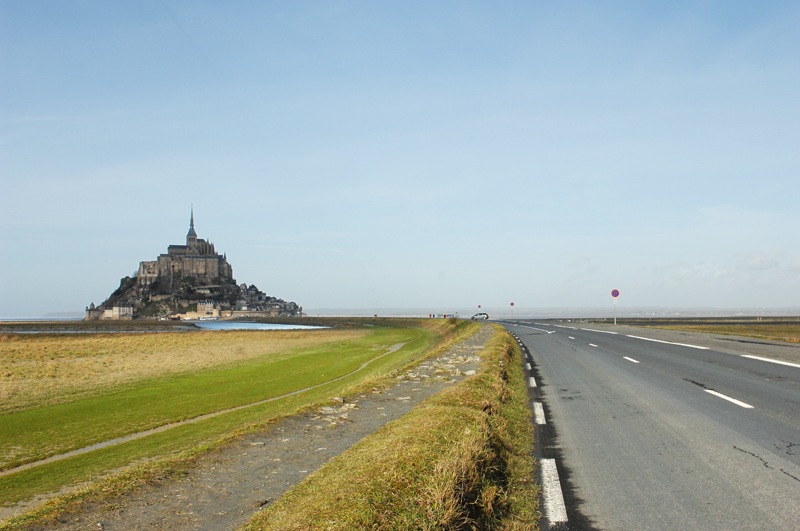 Mont Saint Michel февраль 2011. Фото