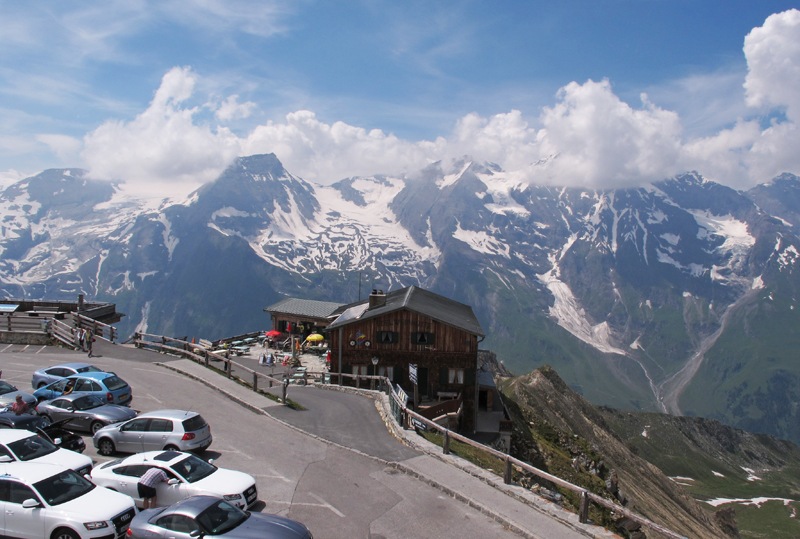 самая высокая точка Австрийских альп Grossglockner.Июль2010