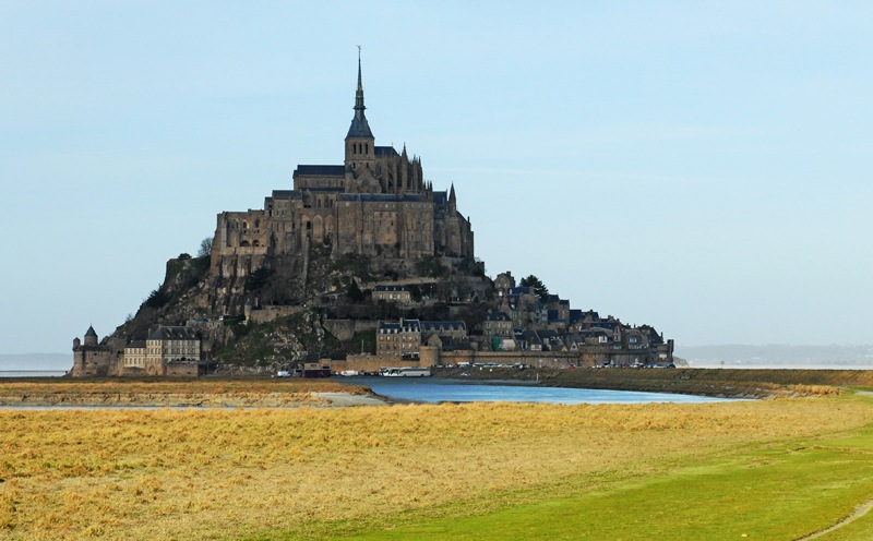 Mont Saint Michel февраль 2011. Фото